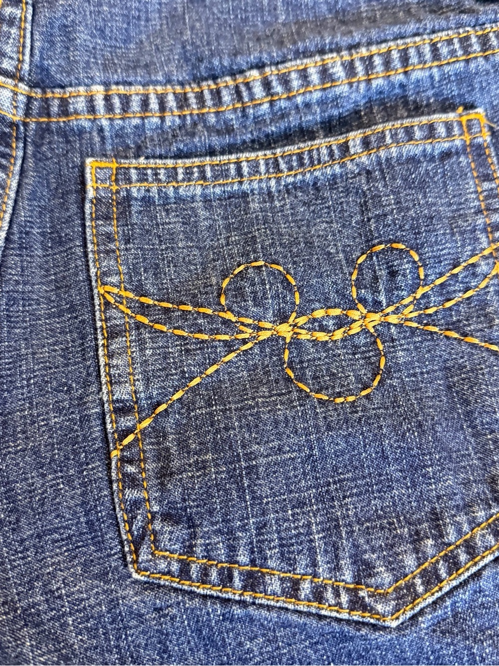 Walt Disney World Women’s High Rise Denim Jean Shorts Size 8 Dark Wash Mickey - Picture 8 of 12